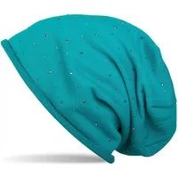 styleBREAKER Beanie Beanie mit Strass Nieten (1-St)