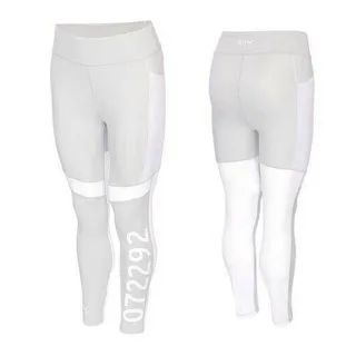Puma x Selena Gomez Stretch Taille Hellgrau Frauen enge Leggings 518523 02