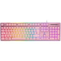 DELTACO Deltaco PK75 Gaming Tastatur, Pink Gaming-Tastatur