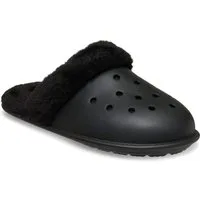 Crocs Classic Fuzz Scuff Pantoffel Hausschuh, Clog mit Warmfutter