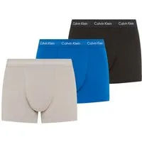 Calvin Klein Underwear Trunk TRUNK 3PK (Packung, 3-St) mit Calvin Klein Logo-Elastikbund (3 Stück)
