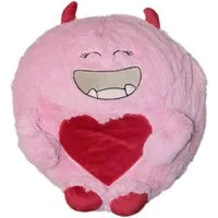 Haus und Deko Zierkissen Monster Kuschelkissen Plüsch Kinder Kissen Dekokissen mit Füllung ca., (1 St)