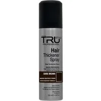 TRU Haarfarbe Haarverdichterspray 100ml, 1-tlg., Zur Haarverdichtung - Hair Thickener, Gegen lichtes und Kahles Haar