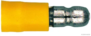 HERTH&BUSS Quetschverbinder 4 - 6 mm², Ø 5 mm, DIN 46245 Rundstecker gelb - 50252537
