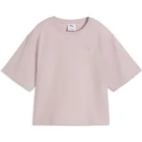 PUMA T-Shirt ESS ELEVATED RELAXED TEE Kurzarmdesign, sportlicher Stil, unifarbenes Design, relaxed fit