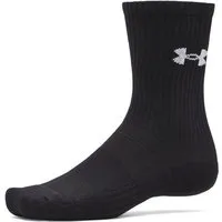 Under Armour® Sportsocken UA PERFORMANCE COTTON 3P CRW (3-Paar) für vielseitige Aktivitäten, weiches Material aus 100% Baumwolle
