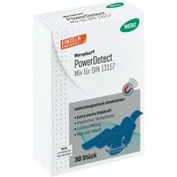 Weroplast® Wundpflaster PowerDetect - verstärkter Klebkraft, detektierbar & luftdurchlässig (Mix DIN 13157, 30 St)
