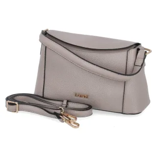 L.Credi Handtasche SELIMA - Gr.  - Taupe - Kunstleder