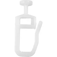 Bestlivings Gardinenröllchen zum Einhängen von Stoffen mit Gardinen- und Kräuselbändern, (Spar-Set, 200-St), für Innenlaufschienen mit Nutbreite 4–7 mm, geräuscharmes Gleiten