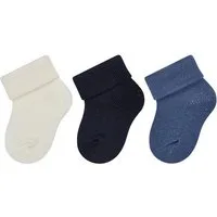 Sterntaler® Feinsöckchen Erstlingssocken 3er-Pack Wolle (3-Paar, 3er-Pack)