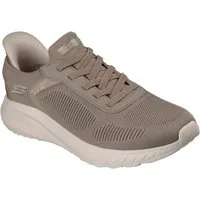 Skechers BOBS SQUAD CHAOS-SOLID STEP Slip-On Sneaker Schlupfschuh, Slipper, Sneaker zum Schlupfen