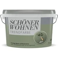 SCHÖNER WOHNEN FARBE Wandfarbe SW Trend Wandfarbe matt 1,0L olive 6573