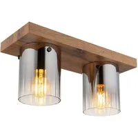 GLOBO LIGHTING Deckenleuchte UNDERWOOD, ohne Leuchtmittel, Deckenlampe Wohnzimmer-Leuchte Schlafzimmer-Leuchte Flur Küche