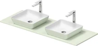 Duravit Sivida SET, Aufsatzbecken 2 r.400 B.Aussen: blassgrün matt 268021FH00