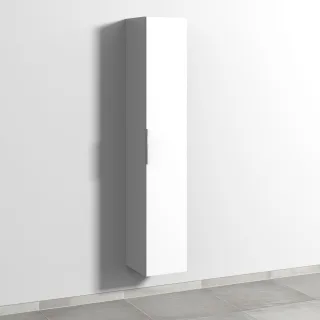 Sanipa 3way Hochschrank mit 1 Tür, Weiß-Soft UM10743