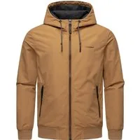 Ragwear Outdoorjacke Perci Stylische Herren Übergangsjacke mit großer Kapuze