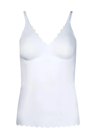 SKINY - Da. Spaghettishirt herausn. Pads white