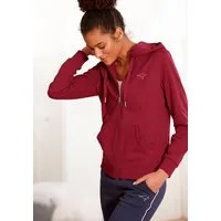 KangaROOS Sweatjacke mit großem Logodruck auf dem Rücken, Loungewear