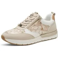 Tamaris Plateausneaker, Freizeitschuh, Schnürschuh, Halbschuh mit Reißverschluss außen