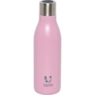 Asobu UV-Light Bottle Pink, 0.5 L