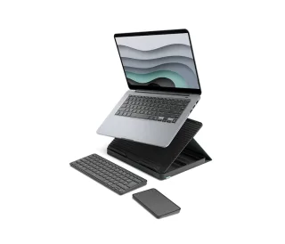 Logitech Casa Pop-Up Desk | 920-011245 | Tastatur- und Touchpad-Set