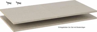 Rauch Einlegeböden Kleiderschrank 2er Set