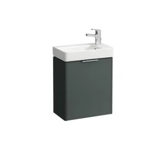 Laufen BASE für PRO S Waschtisch-Unterbau H4021021102661 47x26,5x53cm, 1 Tür, Scharnier rechts, verkehrsgrau