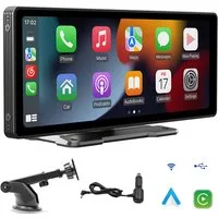 Athlix Auto Radio Multimedia Video Player Apple Car Play Bluetooth AUX USB Autoradio (Autoradio 10,26" Full HD, Breite Kompatibilität, Sprachsteuerung)