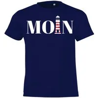 Youth Designz T-Shirt Moin Leuchtturm Kinder Shirt