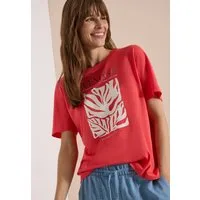 CECIL T-Shirt mit Fotoprint und Wording