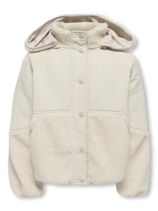 KIDS ONLY - KOGNOMI TEDDY MIX JACKET VD OTW Silver Lining - Gr. - 140