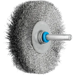 PFERD TOOLS Rundbürste ungezopft RBU Edelstahl-Draht mit Schaft - 43104106