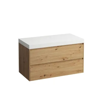 Laufen Waschtischunterschrank und Waschtisch-Platte LANI 495x985x580 H4045601122671
