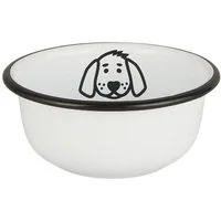 Ib Laursen Futternapf Laursen - Fressnapf Hund 0448-11 Emaille D 12cm Mini Futternapf