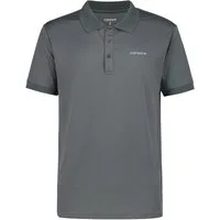 Icepeak Poloshirt H POLOSHIRT BELLMONT Kurzarm-Ausführung, mit Polokragen und Knopfleiste, unifarben