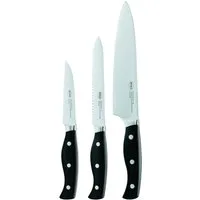 RÖSLE Messer-Set Pura (Set, 3-tlg), X50 CrMoV15 Klingenstahl