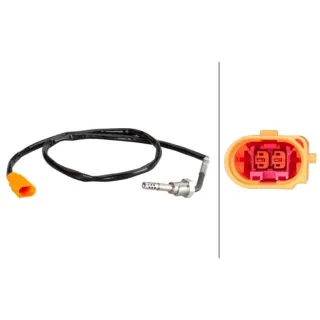 Hella Sensor f?r Abgastemperatur 6PT010376-261 Seat Ibiza Skoda Fabia Roomster VW Polo