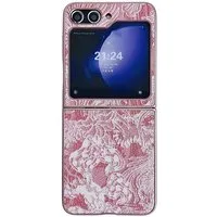 Wigento Handyhülle Für Samsung Galaxy Z Flip7 FE / Flip6 5G Stick Motiv Kunststoff Hülle