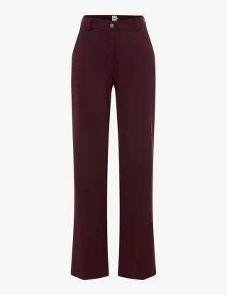 BRAX - Marlenehose mit hohem Bund - Style Maine lila - Gr. - 38