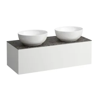 LAUFEN Waschtischunterschrank und Waschtischplatte ALESSI 500x1200x370 H4323140979901