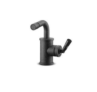 JEE-O Soho Bidetarmatur, Hammerschlag schwarz matt, 700-4102 700-4102
