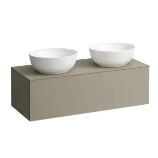 LAUFEN Waschtischunterschrank und Waschtischplatte ALESSI 500x1200x370 H4303140972701
