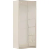 OTTO home Drehtürenschrank Kleiderschrank Kleiderschränke Schrank Garderobe AGORDO mit Glasfront (in zwei Griff-Farben, Breiten 91-405 cm) durchdachte Innenausstattung, in 8 Breiten und 2 Höhen MADE IN GERMANY
