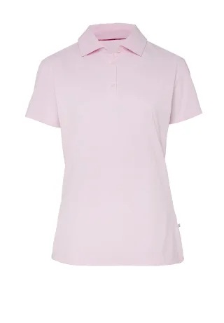 pure - Pure Functional Polo Damen slim fit Halbarm rosa - Gr. - XXL