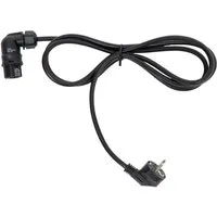 SANlight Netzkabel gewinkelt EU 2,1 m Netzkabel, Typ F, Wieland 3-pol Female, Offizielles Zubehör für SANlight EVO und Q Gen2