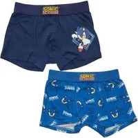 Sonic The Hedgehog Boxershorts Sonic the Hedgehog Jungen Boxershorts Unterhose 2er Pack (Spar-Set, 2-St) Gr. 104 bis 134