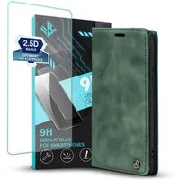 Tec-Expert Handyhülle Tasche Hülle für Apple iPhone 12 Pro Max 6.7 Zoll, 6.7", Cover Klapphülle Case mit Kartenfach Fliphülle aufstellbar