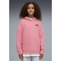 PUMA Kapuzensweatshirt MID90S RELAXED GRAPHIC HOODIE TR G für Jugendliche, sportlicher Stil, mit Logodruck, mit Kängurutasche