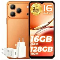blackview Android 16 WAVE 7C (16+128) 60HZ 5000mAh AI Smartphone (5000mAh Simlockfreie Handy, 32MP+13MP KI Kamera, 4G Dual SIM/Face ID)