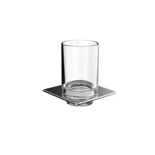 emco art Glashalter Glasteil klar, chrom, 162000102 162000102